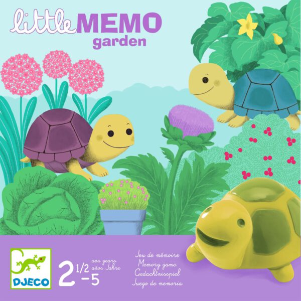 DJECO Stolní hra Little Memo - Garden