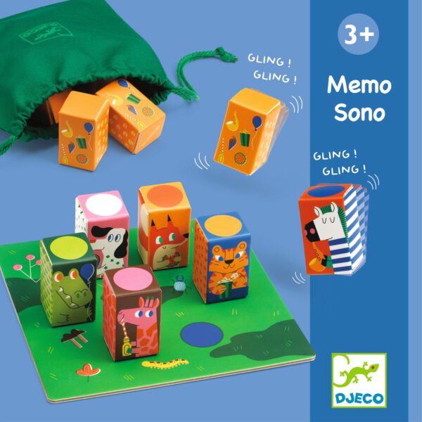 DJECO Vzdělávací hra Memo Sono