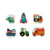 DJECO Dřevěné puzzle Vroom - Image 3