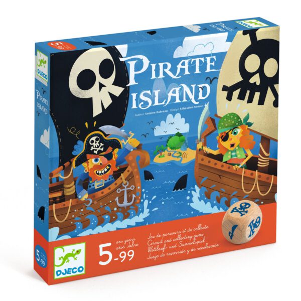 DJECO Společenská hra Ostrov pirátů
